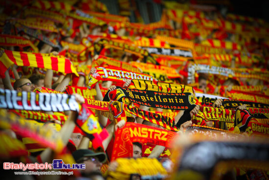 Mecz Jagiellonia Białystok - Raków Częstochowa