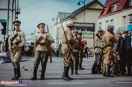 Inscenizacja walk z okresu wojny polsko-bolszewickiej 1920 roku