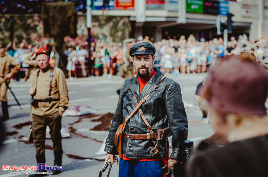 Inscenizacja walk z okresu wojny polsko-bolszewickiej 1920 roku