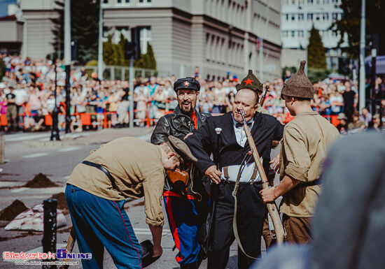 Inscenizacja walk z okresu wojny polsko-bolszewickiej 1920 roku