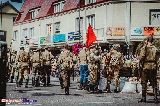 Inscenizacja walk z okresu wojny polsko-bolszewickiej 1920 roku
