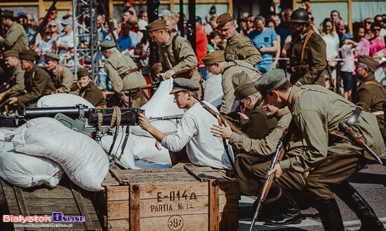 Inscenizacja walk z okresu wojny polsko-bolszewickiej 1920 roku