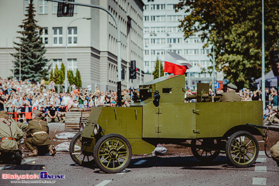 Inscenizacja walk z okresu wojny polsko-bolszewickiej 1920 roku