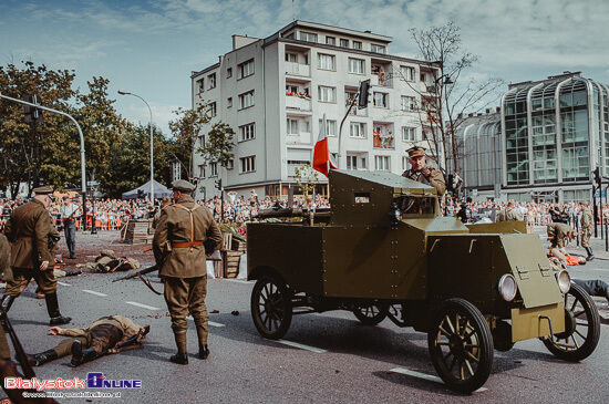 Inscenizacja walk z okresu wojny polsko-bolszewickiej 1920 roku
