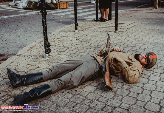 Inscenizacja walk z okresu wojny polsko-bolszewickiej 1920 roku