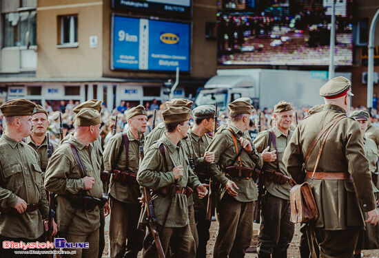 Inscenizacja walk z okresu wojny polsko-bolszewickiej 1920 roku