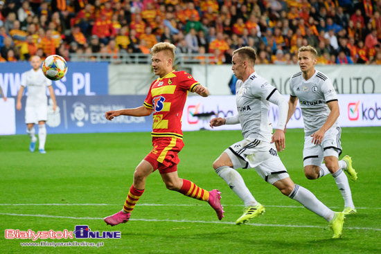 Mecz Jagiellonia Białystok - Legia Warszawa