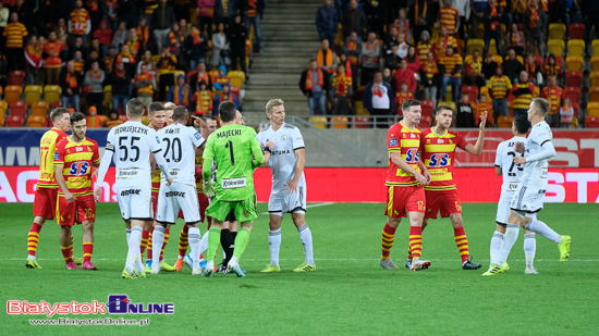 Mecz Jagiellonia Białystok - Legia Warszawa