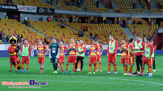 Mecz Jagiellonia Białystok - Legia Warszawa