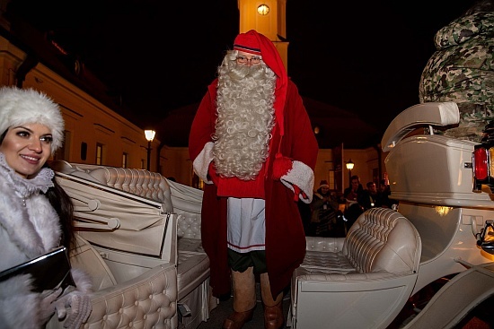 Wizyta św. Mikołaja w Białymstoku