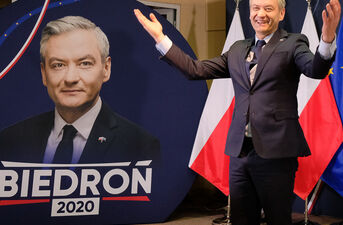 Robert Biedroń w Białymstoku