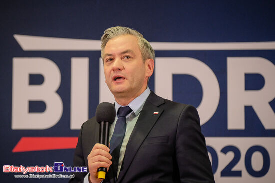 Robert Biedroń w Białymstoku