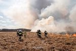 Pożar w Biebrzańskim Parku Narodowym