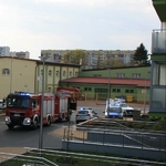Pożar przy ul. Łąkowej