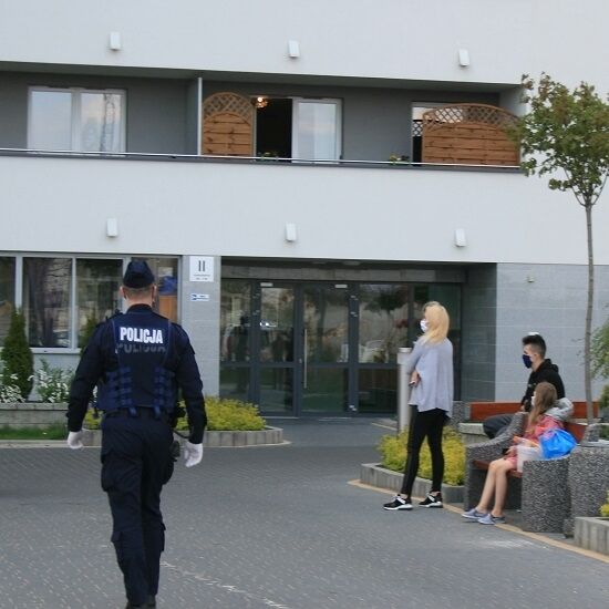 Pożar przy ul. Łąkowej