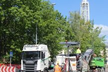 Roboty drogowe na ul. Krakowskiej