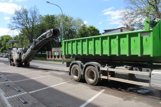 Roboty drogowe na ul. Krakowskiej