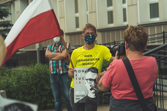 Protest "Dziś Tuleya, jutro Ty"