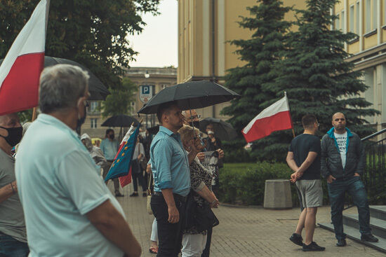 Protest "Dziś Tuleya, jutro Ty"