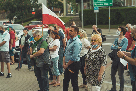 Protest "Dziś Tuleya, jutro Ty"
