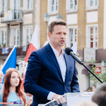 2020.06.21 - Rafał Trzaskowski na Rynku Kościuszki