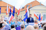 Rafał Trzaskowski na Rynku Kościuszki