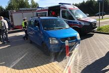 Wypadek na ul. 42 Pułku Piechoty w Białymstoku