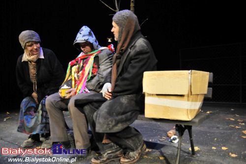 Pokaz sztuki "Antygona w Nowym Jorku"