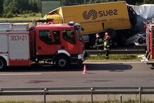 Śmiertelny wypadek koło Łysek