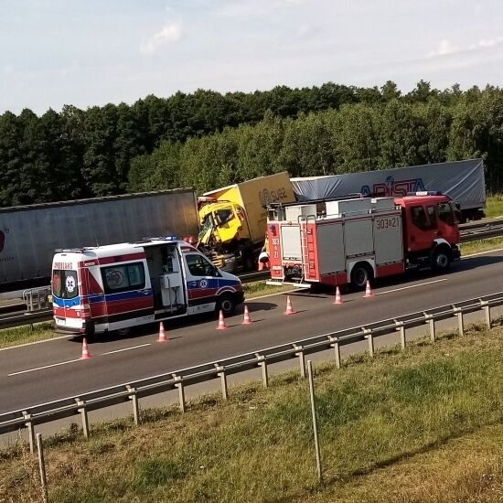 Śmiertelny wypadek koło Łysek