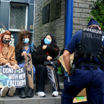 2020.07.31 - Strajk Klimatyczny przerwany przez policję