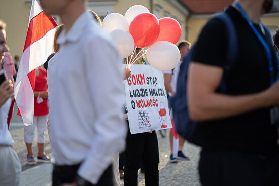 Marsz Solidarności z Białorusią