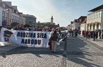 1. Podlaski Marsz Normalności przeszedł ulicami Białegostoku