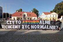 1. Podlaski Marsz Normalności przeszedł ulicami Białegostoku