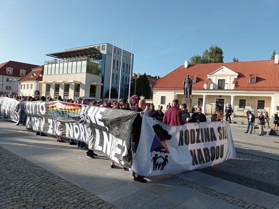 1. Podlaski Marsz Normalności przeszedł ulicami Białegostoku