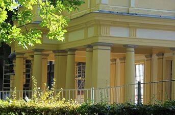 Prace przy Pawilonie Włoskim