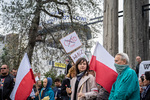 Protest antycovidowców