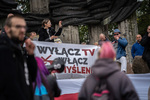 Protest antycovidowców