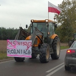 2020.10.21 - Protest rolników na trasie Knyszyn - Mońki