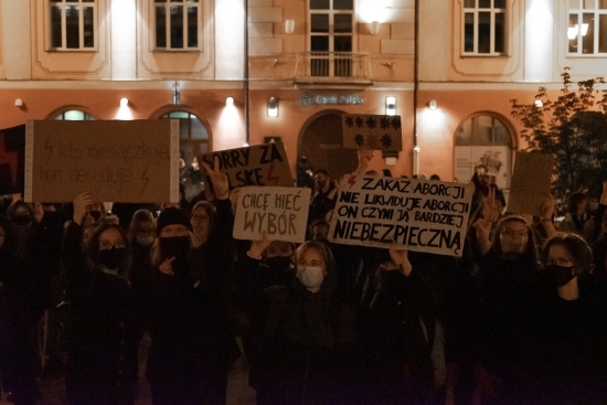 Blokada. Protest kobiet