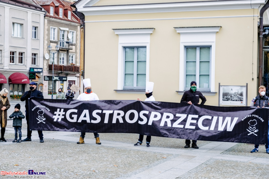 Protest branży gastro