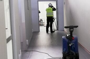 Budowa szpitala tymczasowego