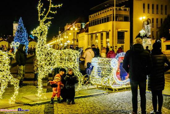 Dekoracje świąteczne w Białymstoku