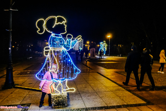 Dekoracje świąteczne w Białymstoku