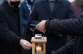 Przekazanie betlejemskiego światełka