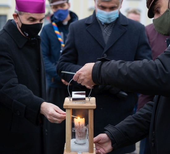 Przekazanie Światełka Betlejemskiego 