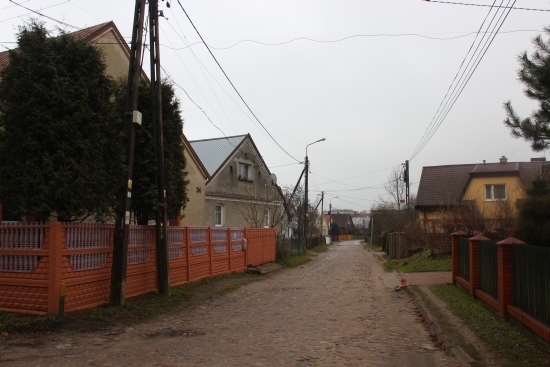Stara wieś Bagnówka, dziś ul. ks. Kluka