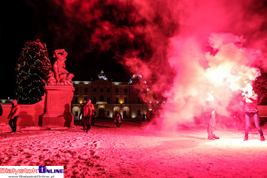 Racowisko kibiców Jagiellonii