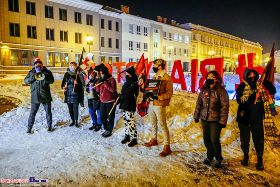 Protest Kobiet po opublikowaniu wyroku TK