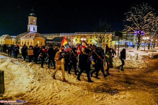 Protest Kobiet po opublikowaniu wyroku TK